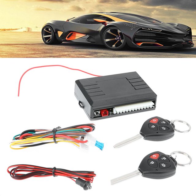 Sistema de seguridad de entrada de bloqueo sin llave de alarma antirrobo de vehículo de coche de 12V