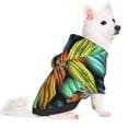 thumbnail image 2 of Haiem Hippie Style for Winter Dog Hoodie Sweatshirts with Pockets Warm Dog Clothes for Small Dogs Chihuahua-Small, 2 of 7