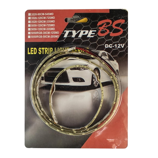 Tira de Luz Led Kinlley para Motocicleta 100cm blanco