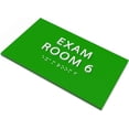 thumbnail image 2 of 6" X4" Exam Room 6 Sign- Tactile Graphics Grade 2 Braille Text | Modern Utility Wall Mount ADA Compliant Plastic Signs For Schools, Offices, Businesses, Apartments & Restaurants, 2 of 7