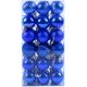 thumbnail image 1 of Paquete de 36 piezas de adornos de bolas de Navidad, decoraciones de Navidad inastillables, colgantes de bolas de árbol, decoración de fiesta de Halloween para bodas, adornos de bolas de decoración de árbol de Navidad(Azul real, 4 cm/1,5'') ER, 1 of 5