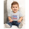 thumbnail image 2 of Made In 'Merica Banner T-Shirt Infant -Image by Shutterstock,  12 Months, 2 of 4