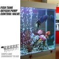 JMXIANG Fish Tank Air Flow Control Valve Part 5holes Aquarium Oxygen
