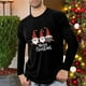 thumbnail image 1 of Blusas y camisas de manga larga con cuello redondo para hombre, deportivas, fitness, hogar, pijamas navideños estampados, camiseta de manga larga con cuello redondo, blusa de poliéster para hombre, 1 of 4