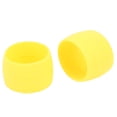 thumbnail image 1 of Bike Handlebar Strap Fixing Ring Plug, Silicone Material Bike Handlebar Tape Plug Small Size High Reliability  For Family For Road Bike For Cycling Yellow, 1 of 8