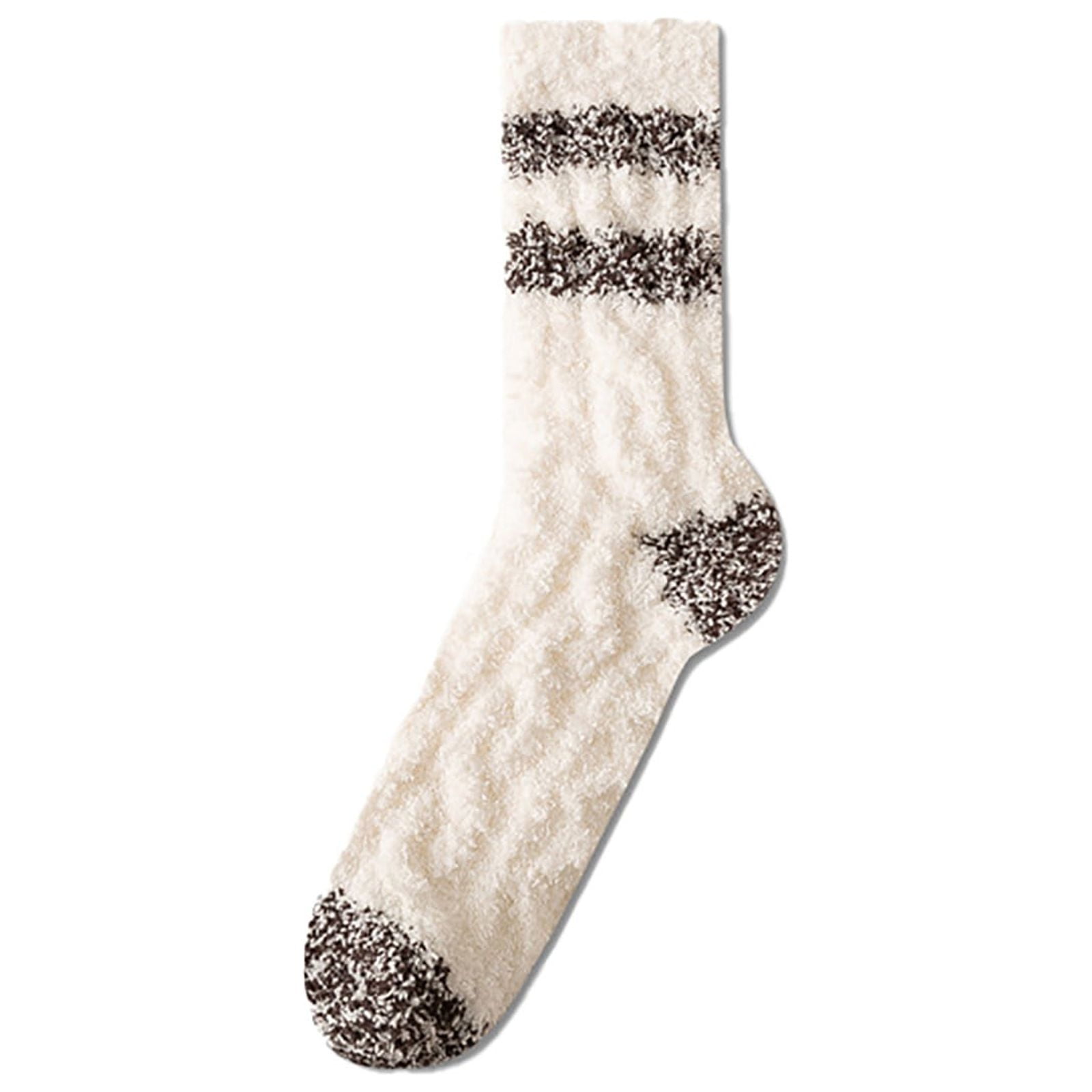 Lot De 5 Chaussettes Thermiques Polaire Pour Femme - Ultra Douces, Chaudes, Taille Unique