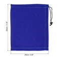 thumbnail image 2 of Unique Bargains Winter Neck Warmer, 2 Pack Drawstring Warm Face Scarf Windproof Neck Gaiter, Blue, 2 of 7