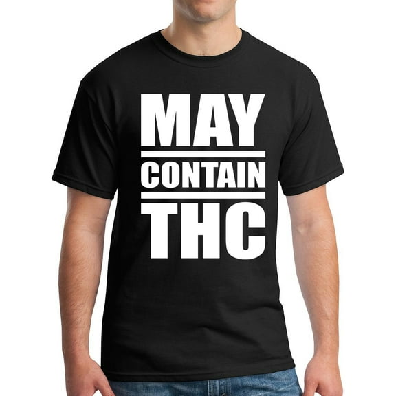 May Contain THC Tank Tops Funny Shirts