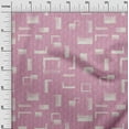 thumbnail image 3 of oneOone Georgette Viscose Rose Pink Fabric Abstracts Sewing Craft Projects Fabric Prints By Yard 42 Inch Wide, 3 of 5