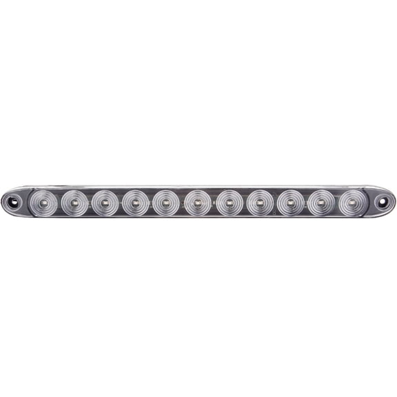 cciyu 1x 15" 11LED Trailer Light Bar Turn Signal Light Tail Brake Stop Bar Truck Trailer Marker ID Bar Clear Waterproof Brake Strip Red Light for Marine Boats Golf Cart Offroad Truck RV UTV ATV