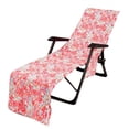 thumbnail image 4 of Recliner Chair Covers for Reclining Chair Beach Chair Cover Printed Beach Towel Polyester Cotton Lounge Chair Towel Recliner Chair Covers with Pockets Beach Chair Covers with Pockets, 4 of 9