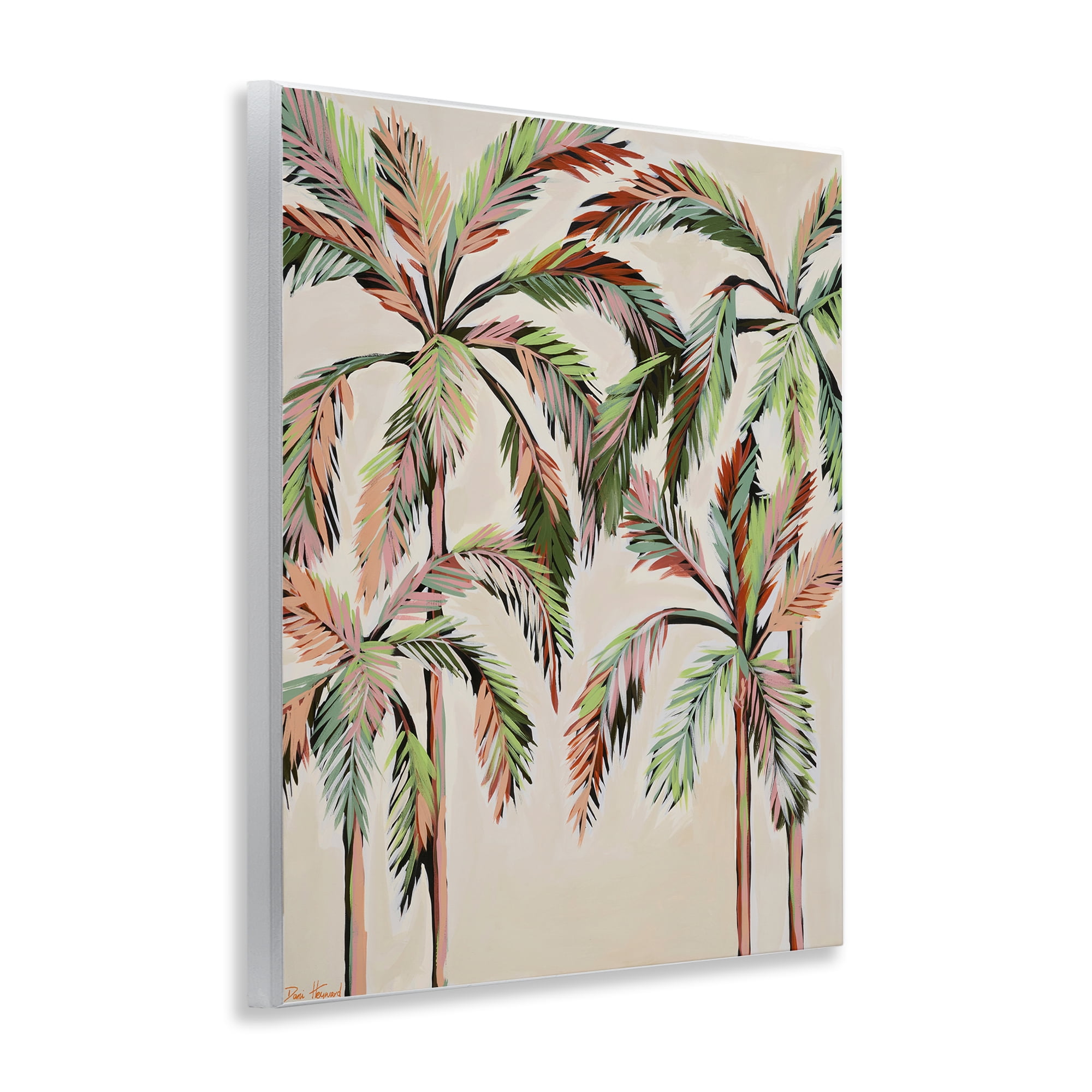 Stupell Industries Blushing Palm Tree Canopy Wall Plaque Art, design by Dani Heyward