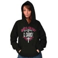 thumbnail image 3 of Jesus Christ Our Savior Christian Hoodie Sweatshirt Women Brisco Brands X, 3 of 6