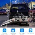 thumbnail image 6 of Topcobe 50" x 29.5" Hitch-Mounted Mobility Cargo Carrier for SUV Truck Pickup Camping, 6 of 7