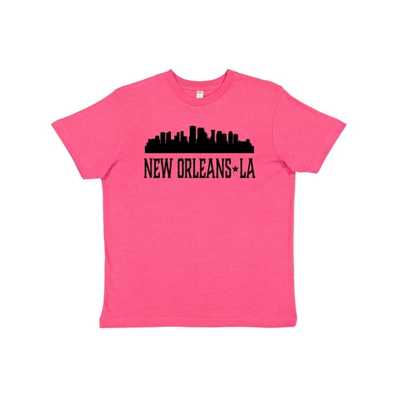 Inktastic New Orleans Louisiana Skyline Youth T-Shirt