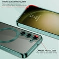 thumbnail image 5 of Samsung Galaxy S23 Plus Case Diamond Platinum Collection Hybrid Bumper Protective Phone Case, Soft, Sleek Protection, Slim Design, Matte Finish - Green, 5 of 5