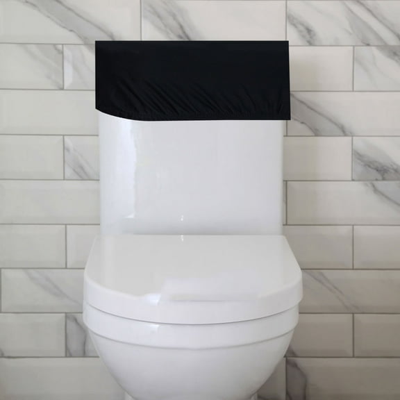 MIPCASE Black Toilet Tank Lid Cover Replacement Easy Installation and Cleanliness Shield for Bathroom Decor