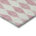 thumbnail image 4 of Addison Rugs Chantille Indoor/Outdoor Transitional Diamonds Pink Washable Rectangle Rug, 5' x 7'6", 4 of 6