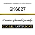 thumbnail image 1 of ASK FOR AVAIL6K6827 - HOSE ASSEM. (18"" long overall) for Caterpillar (CAT), 1 of 1
