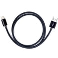 thumbnail image 4 of Cable trenzado Carplay Apple, Cable USB A a Lightning para iPhone 14, 14 pro max,13,Plus,SE 2nd/12/11/Xs/XR, iPad 4/5/6/7/8, Mini 2/3/4 /5, cable cargador Air 2/3, cable de carga para automóvil (negro, 4 of 5