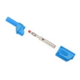 thumbnail image 3 of 10 conectores banana de seguridad aislados de 4 mm de 22.160 con carcasa para pruebas electrónicas (azul), 3 of 14
