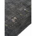 thumbnail image 6 of Rugsotic Carpets Handmade Rugs Hand Knotted Loom Runner 2'8''x6' Charcoal Wool for Indoor Use, 6 of 6