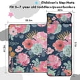 thumbnail image 5 of Pioneer Flower Floral Print Pattern Toddler Nap Mats for Kids Preschool,Sleeping Mat Bag or Kids,Toddler Sleeping Bag,Toddler Nap Mat or Daycare, 5 of 6