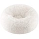 thumbnail image 1 of Cama para gatos, cama para perros, nido redondo para mascotas, súper suave, cómoda y linda, cama para gatos lavable, cama nido de donut ovalada, diámetro blanco 40 cm ZefeiWu 8390613056054, 1 of 1