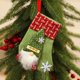thumbnail image 5 of Adornos navideños, adornos navideños, regalos navideños, 1 pieza de calcetines navideños de lino con dibujos animados, bolsas de regalo navideñas, colgantes decorativos para árbol de Navidad, chimenea, 5 of 6