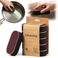 thumbnail image 1 of Multi Surface Emery Sponge Eraser Pads for Kitchen Cookware and Home Cleaning, 5 Pack, 1 of 8