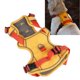 thumbnail image 5 of Chaleco de Arnés para mascotas ANGGREK Arnés de perro ajustable reflectante amarillo dorado, 5 of 8