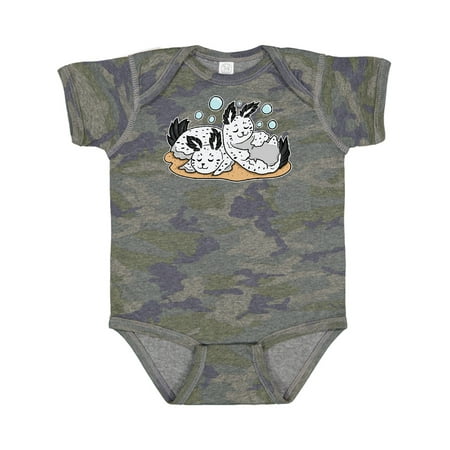 

Inktastic Sea Bunnies Napping Gift Baby Boy or Baby Girl Bodysuit