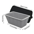 thumbnail image 2 of Clearance Extra Large Ice Block Molds Silicone Ice Molds For Ice Tub, Reusable Ice Trays Fol Freezer, Giant Ice Molds For Home Ice Baths, Ice Bath Chiller, 2 of 2