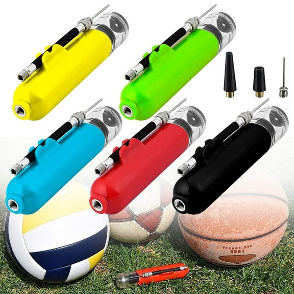 Air Pump Basketball Inflator Gas Needle Handheld Needle Nozzle Portable Black Fangkenuo