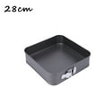 thumbnail image 3 of Square Non Stick Springform Cake Pan With Clip Closure Metal Baking Bakeware Organizer for Cabinet Horizontal Silicone Baking Pan Bakeware Organizer Vertical Baking Pan Perforated Silicone Baking Mat, 3 of 3