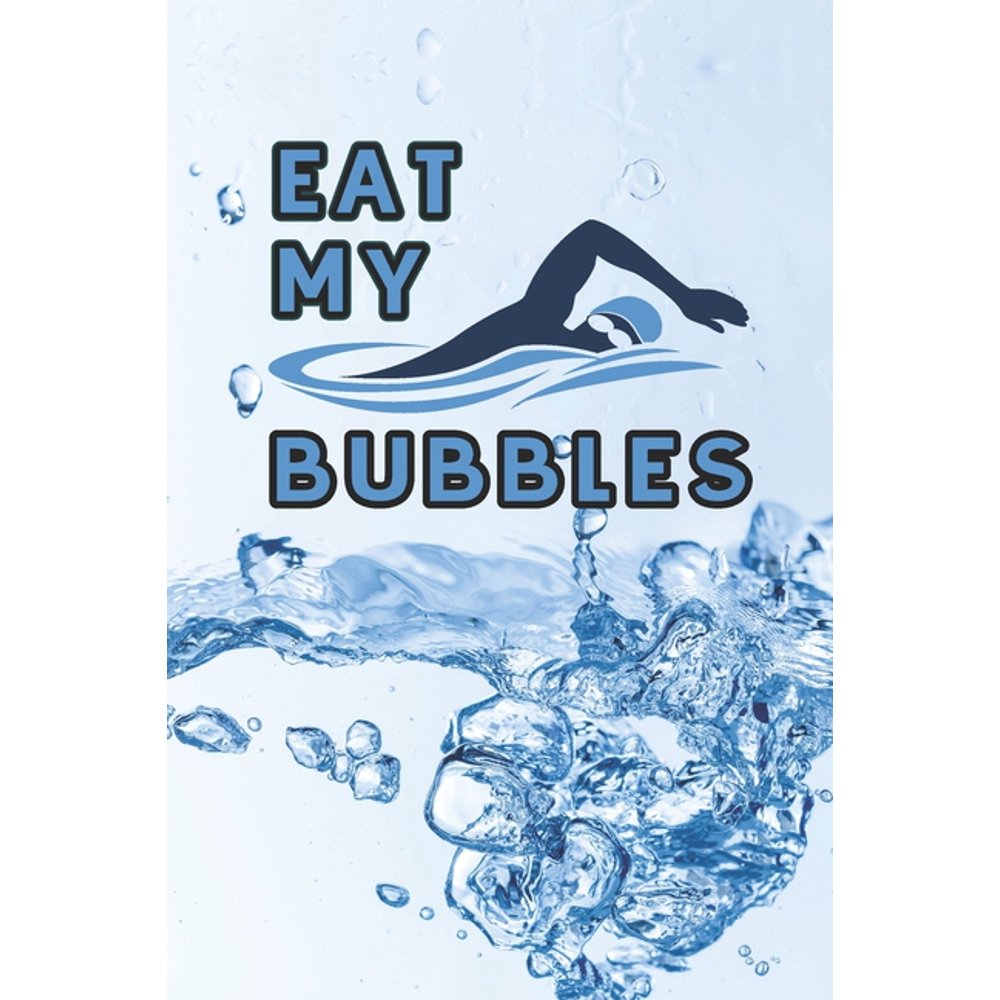eat my bubbles swim cap