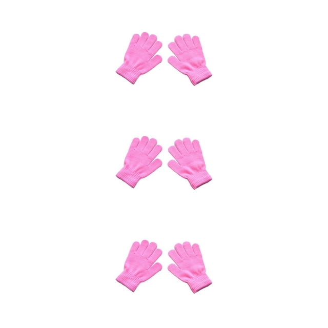 Jumpingount 1 par de guantes para niños, accesorio de ropa de estilo Simple, calentador de dedos para niños y niñas, guantes para niños Type1 NO1