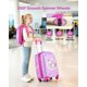 thumbnail image 4 of Set de equipaje VEVOR Kids de 2 piezas, 45 cm, tapa dura con mochila unicornio, 4 of 9