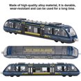 thumbnail image 4 of （Red）Mini Model Car Simulation Alloy Train Model Metal Diecast Model Cars for Kids Children(Blue), 4 of 5