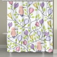thumbnail image 6 of Cute Floral & Shower Curtain 72x72 Inch Bathroom Fabric Bath Shower Curtain for Bathroom, 6 of 10