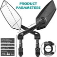 thumbnail image 4 of Universal Adjustable 360° Bicycle Rearview Mirror for Electric Scooter, 4 of 5