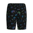 thumbnail image 5 of Naloa Gamepads Men's Short Pajama Pants, Lounge Comfort Shorts with Elasticized Waistband and Side Pockets - X-Large, 5 of 9