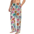 thumbnail image 2 of Daiia Easter Egg Men's Sleep Pant with Pockets and Drawstring,Pajama Pants-X-Large, 2 of 9