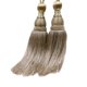 thumbnail image 1 of 2 clips de cortina de lujo para decoración del hogar, accesorios para colgar cortinas, correas de bola, borlas y hebillas (café claro), 1 of 6
