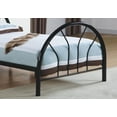 thumbnail image 3 of HomeRoots 332779 Twin Size & Black Bed Metal Fram, 3 of 4