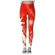 thumbnail image 1 of Leggins Termicos Gibobby Forro Polar Pantalones estampados navideños personalizados Mujer Rojo S, 1 of 4