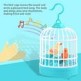 thumbnail image 4 of Kids Toys under $5 Fufafayo Voice-Activated Induction Birds Birdcage Toy, Talking Chirping Fluttering Parrot Birds Toys Gifts for Baby Toddler Kids Children, 4 of 7
