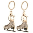 thumbnail image 5 of Worgeous 2Pcs Novelty Hanging Keychains Small Ice Skates Keychains Adorable Small Keychains Backpack Decors, 5 of 8