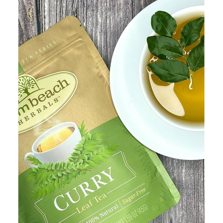 Palm Beach Medicinal Bilberry Leaf Tea - 30 Bag Pure Herbal Blend, Caffeine-Free Wellness Tea