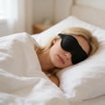 thumbnail image 5 of 3D Sleep Eye for Night Pressure Comfortable Light Blocking Adjustable Strap Soft Blindfold Travel Work Rest, 5 of 5